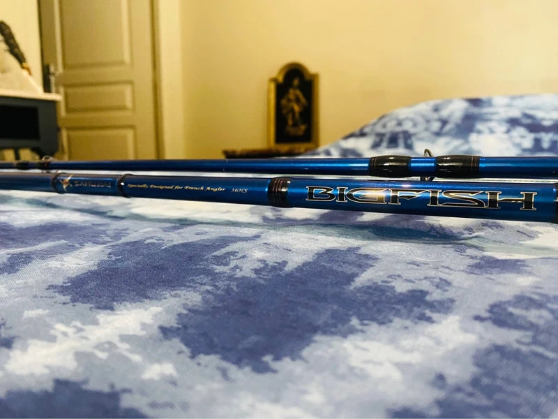 OCCASION Ensembles Canne/moulinet Daiwa Carbon « Big Fish» 3,60 m 250-500gr