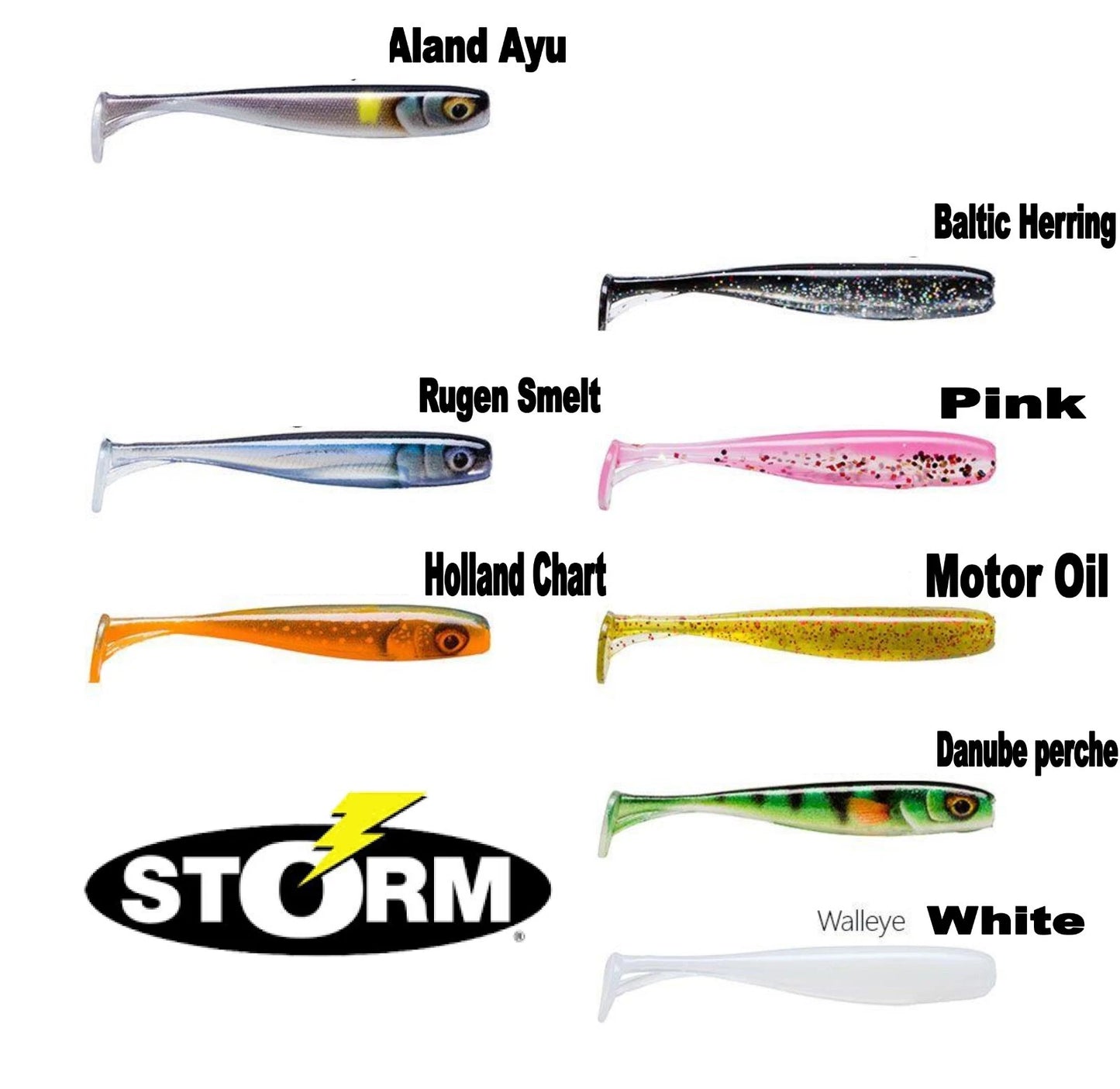 Leurre souple - STORM Tock Minnow 10 cm 12 g